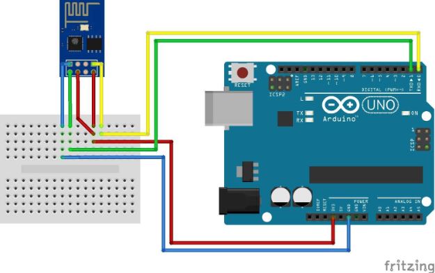 Connecting Arduino Uno and ESP8266 WiFi Module 
